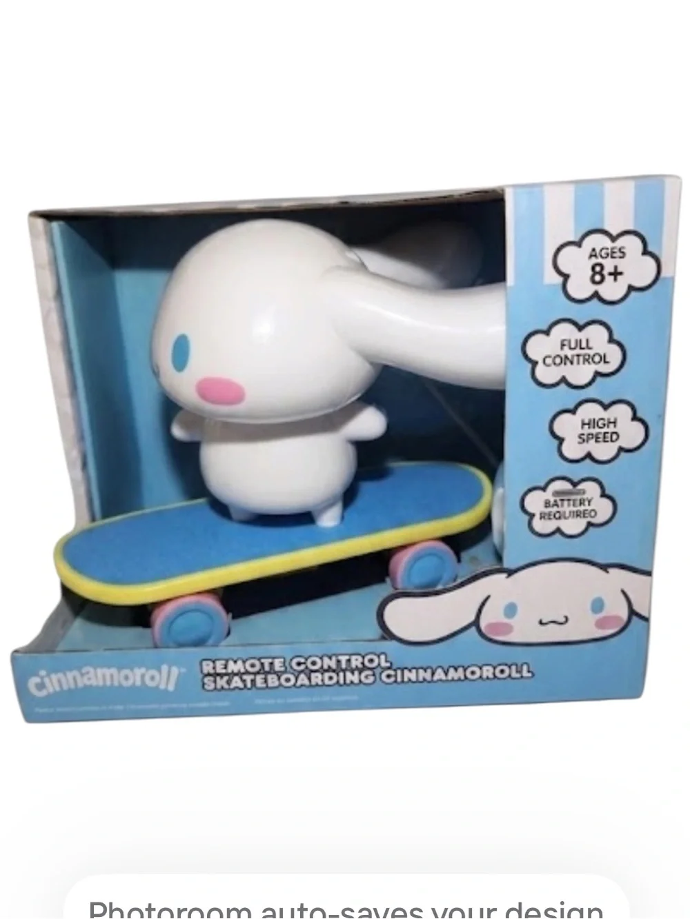 Sanrio Cinnamoroll RC Skateboarding Remote Control Figure Toy New in Box NIB